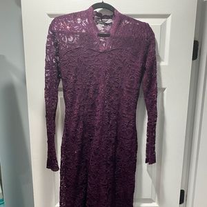 Purple Lace dress-